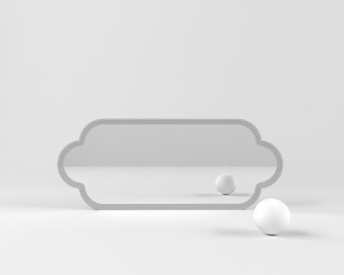 Зеркало Псковские мотивы  горизонтальное