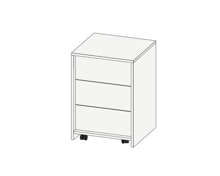 Тумбочка на колесиках Кабинет Просто