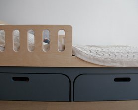 Кроватка Холи с ящиками-8