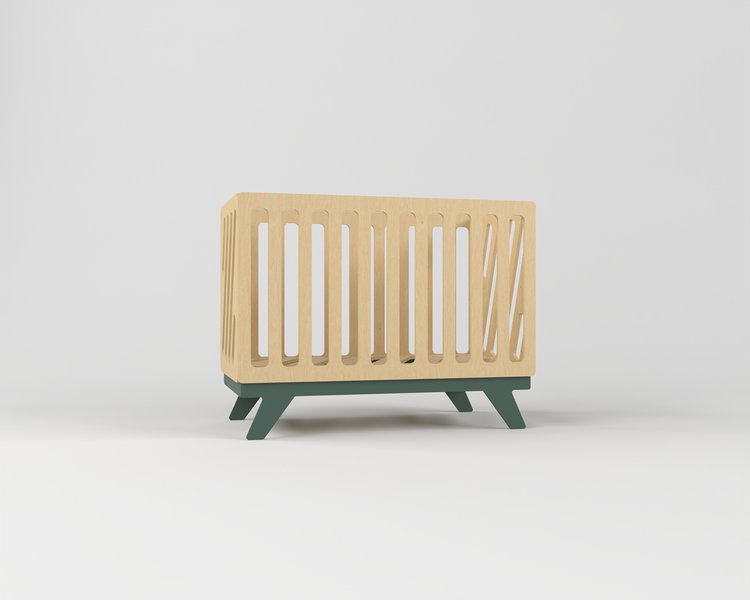 Детская кроватка для новорождённых Милки