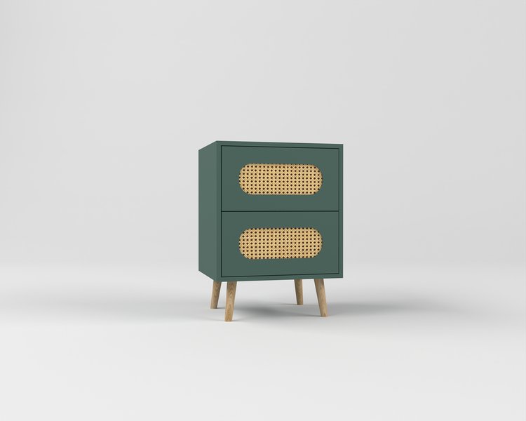 Тумба прикроватная ротанг Луми