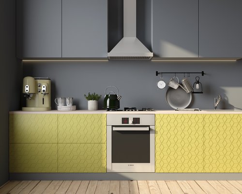 Кухонный фасад Соты Кухонный фасад Соты