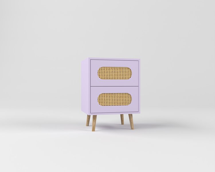 Тумба прикроватная ротанг Луми