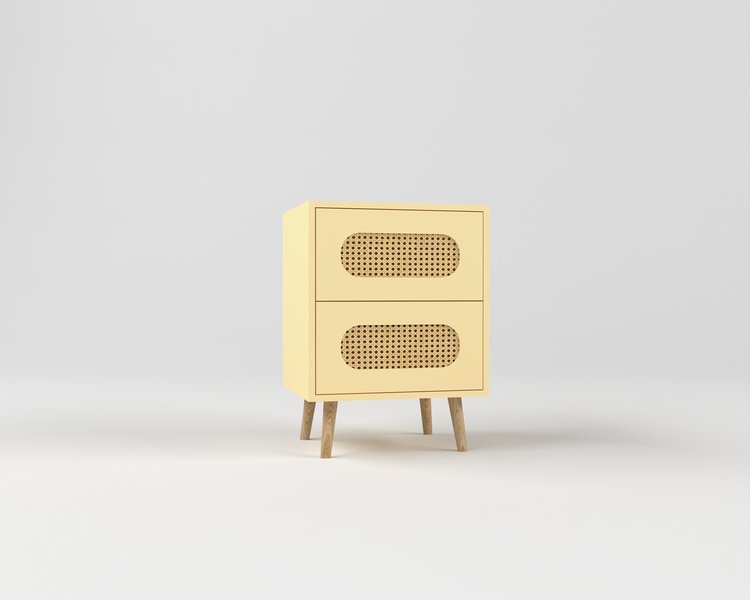 Тумба прикроватная ротанг Луми