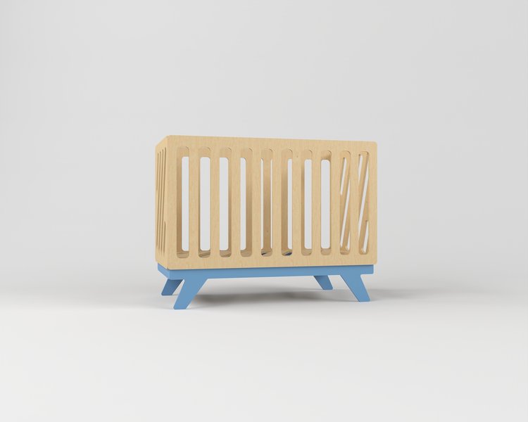 Детская кроватка для новорождённых Милки