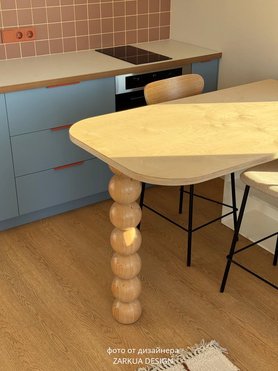 Ножка Шары натуральная 720 мм, 1 шт.-3