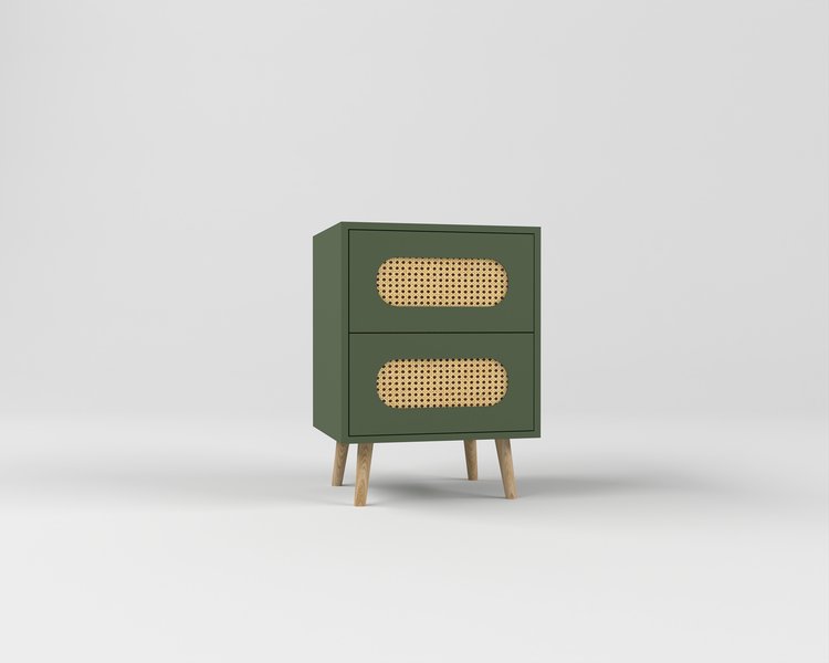 Тумба прикроватная ротанг Луми