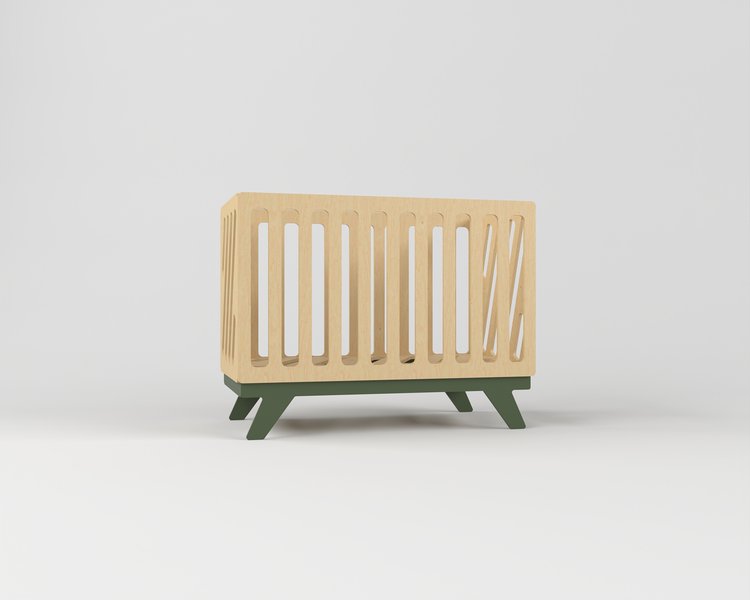 Детская кроватка для новорождённых Милки