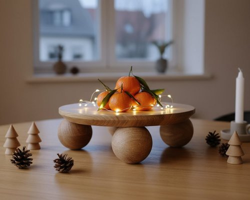 Поднос-подставка MON из массива дуба