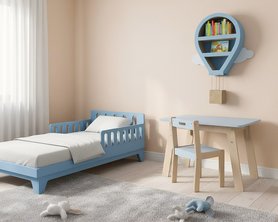 Кроватка Холи полностью в цвете-1