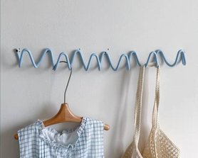Вешалка металлическая "Металлик Blue"-1