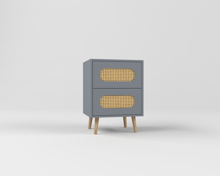 Тумба прикроватная ротанг Луми