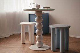 Ножка Шары цветная, 720 мм-1