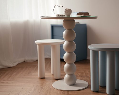 Ножка Шары цветная, 720 мм