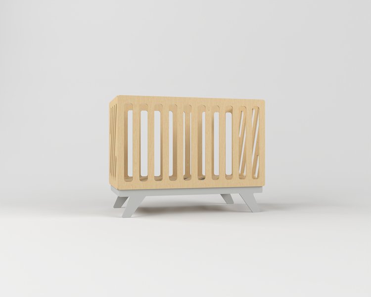 Детская кроватка для новорождённых Милки