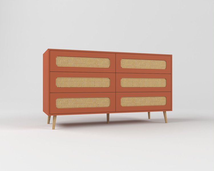 Комод ротанг Луми