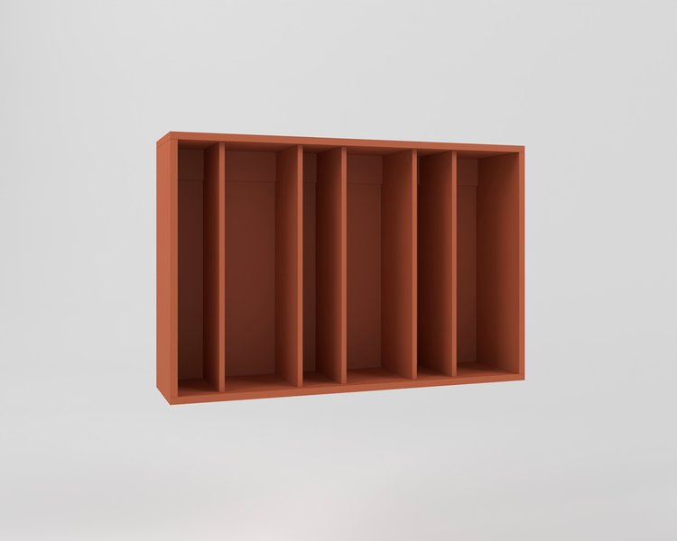 Навесная полка  для книг Cabinet