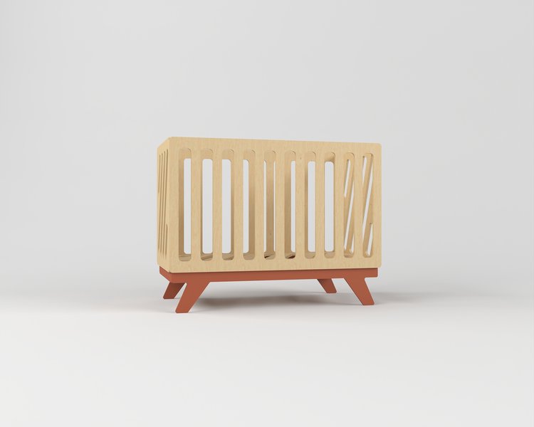 Детская кроватка для новорождённых Милки