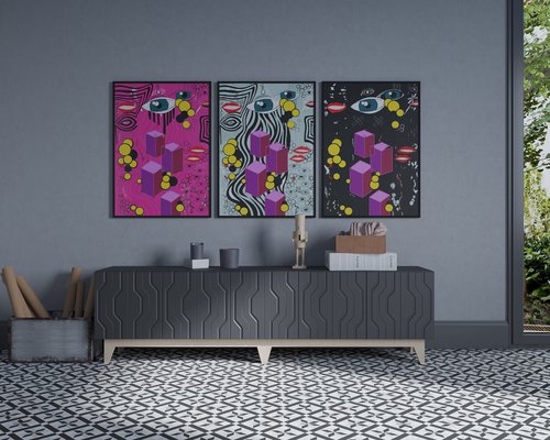 Тумба на 5 фасадов