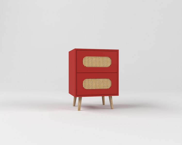 Тумба прикроватная ротанг Луми