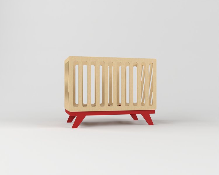 Детская кроватка для новорождённых Милки