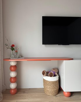 Ножка Шары разноцветная, 720 мм-14