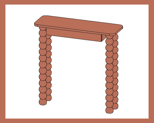 Консоль Арт. 9647