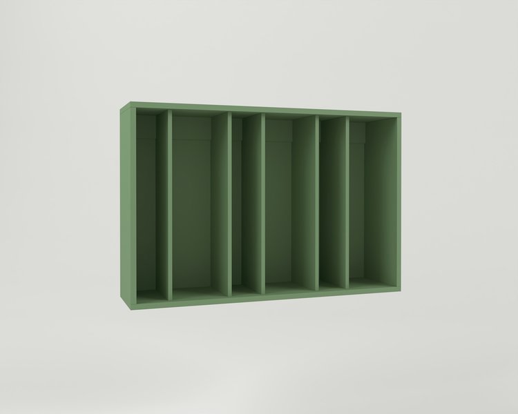 Навесная полка  для книг Cabinet