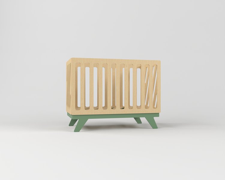 Детская кроватка для новорождённых Милки