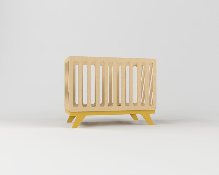 Детская кроватка для новорождённых Милки