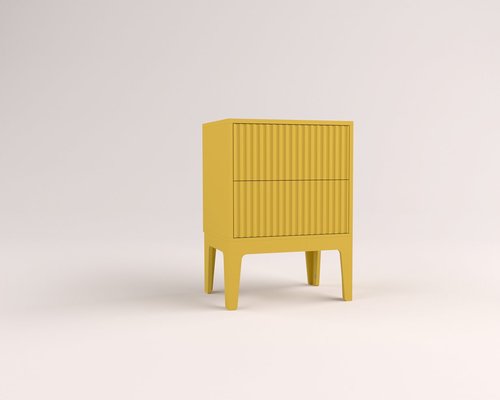 Тумба с объёмными полосками Flow в наличии